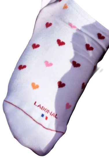 HEART ANKLE SOCKS 53821
