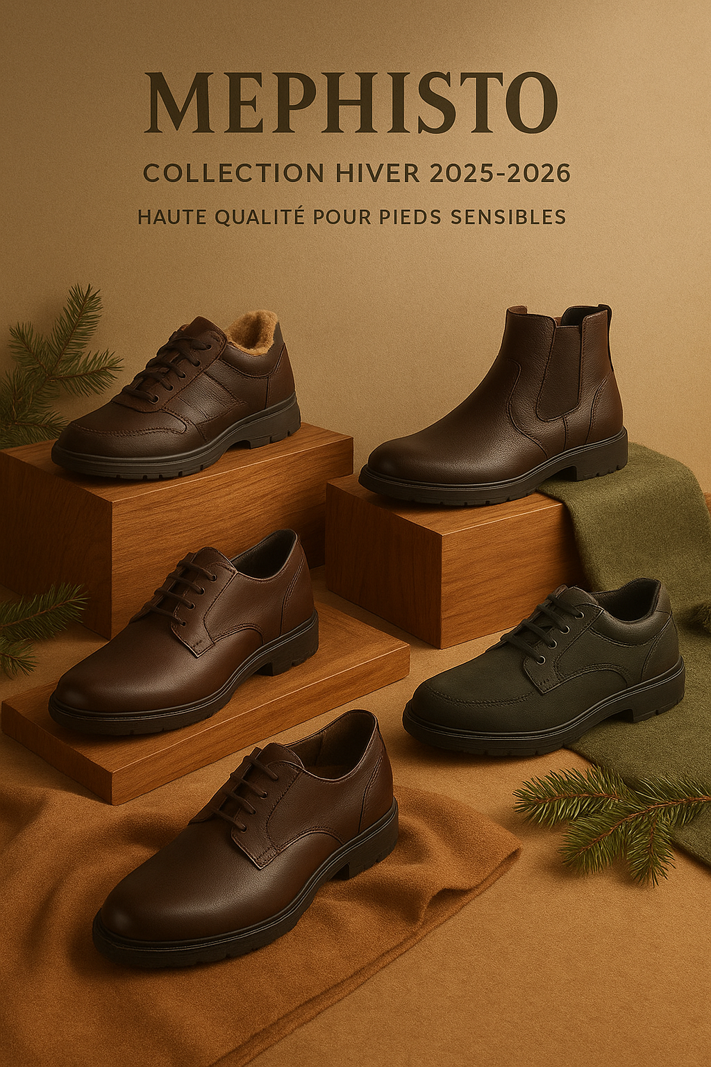 # Découvrez notre Nouvelle Collection Hiver 2025 : Confort et Élégance avec Mephisto