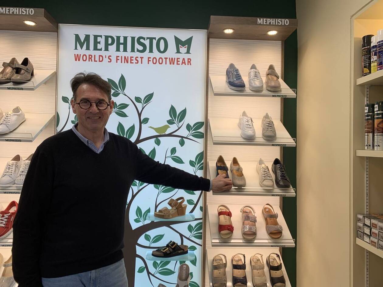 Confort & Qualité dans votre boutique de chaussures MEPHISTO à DINAN