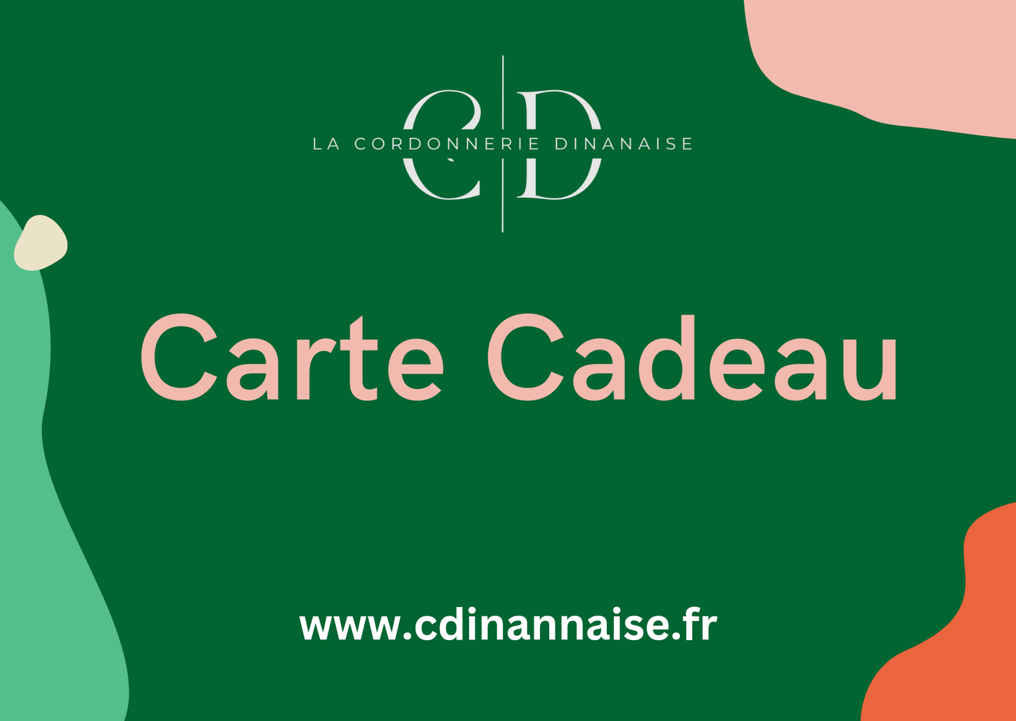 Carte Cadeau La Cordonnerie Dinannaise