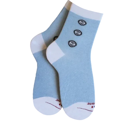 SOCQUETTES FINES RAYURES 53779