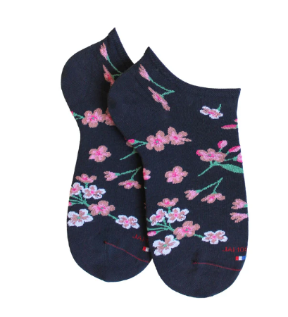 MINI SOCQUETTES 53814 FLEURS DE CERISIERS