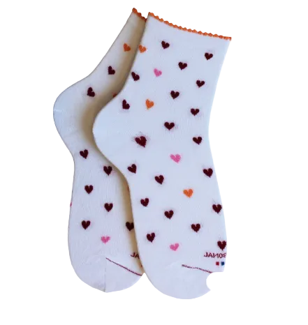 SOCQUETTES COEURS 53809